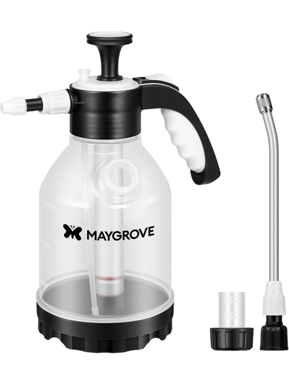 50oz Handheld Pump Sprayer, Versatile Water Spray Bottle for Gardening